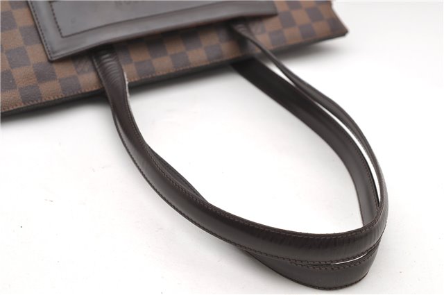 Authentic Louis Vuitton Damier Parioli PM Shoulder Tote Bag N51123 LV 7983D