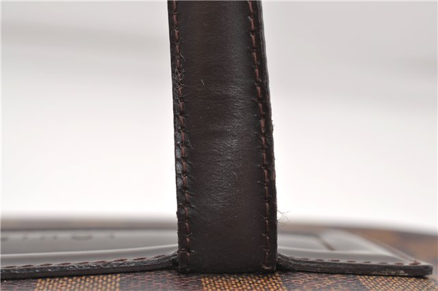 Authentic Louis Vuitton Damier Parioli PM Shoulder Tote Bag N51123 LV 7983D