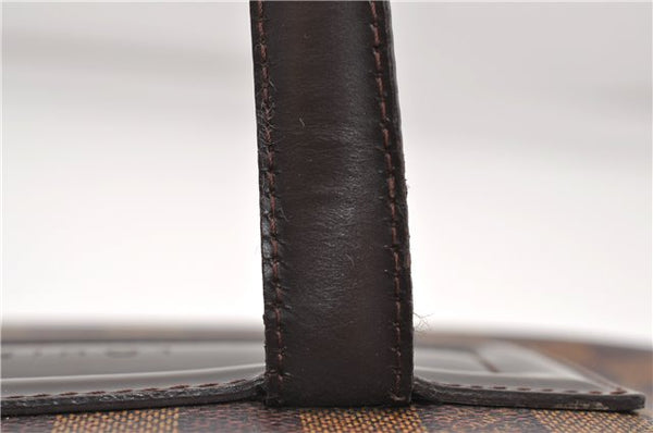 Authentic Louis Vuitton Damier Parioli PM Shoulder Tote Bag N51123 LV 7983D