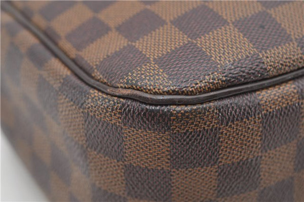 Authentic Louis Vuitton Damier Parioli PM Shoulder Tote Bag N51123 LV 7983D