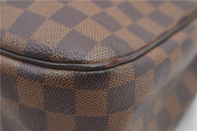 Authentic Louis Vuitton Damier Parioli PM Shoulder Tote Bag N51123 LV 7983D