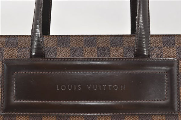 Authentic Louis Vuitton Damier Parioli PM Shoulder Tote Bag N51123 LV 7983D