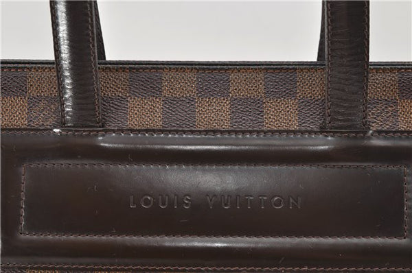 Authentic Louis Vuitton Damier Parioli PM Shoulder Tote Bag N51123 LV 7983D