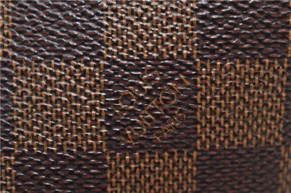 Authentic Louis Vuitton Damier Parioli PM Shoulder Tote Bag N51123 LV 7983D