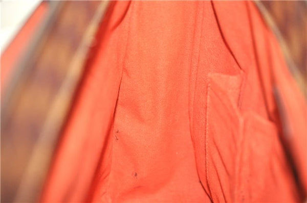 Authentic Louis Vuitton Damier Parioli PM Shoulder Tote Bag N51123 LV 7983D