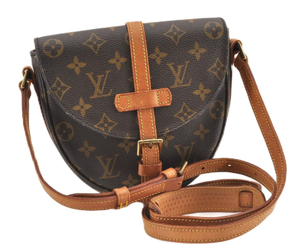 Authentic Louis Vuitton Monogram Chantilly PM Shoulder Cross Bag M51234 LV 7983F