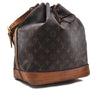 Authentic LOUIS VUITTON Monogram Noe Shoulder Bag M42224 LV 7984C