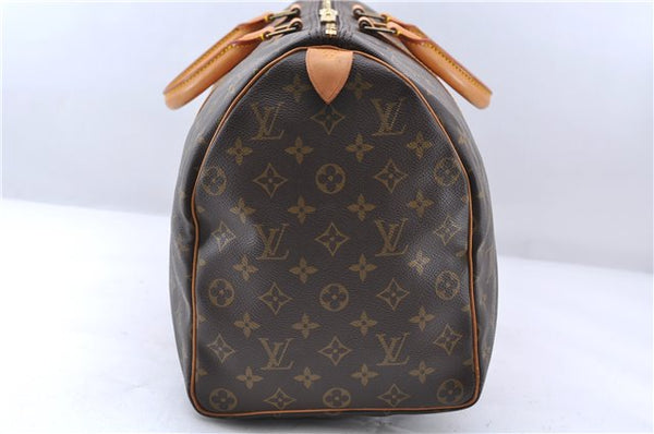 Authentic LOUIS VUITTON Monogram Keepall 45 Boston Bag M41428 LV 7989C