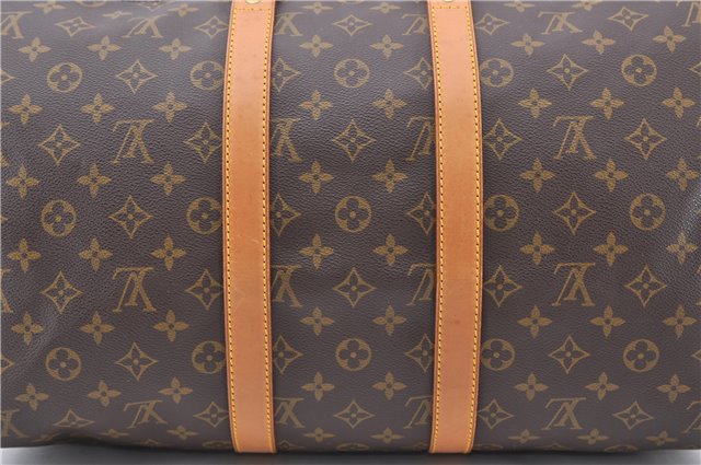 Authentic LOUIS VUITTON Monogram Keepall 45 Boston Bag M41428 LV 7989C