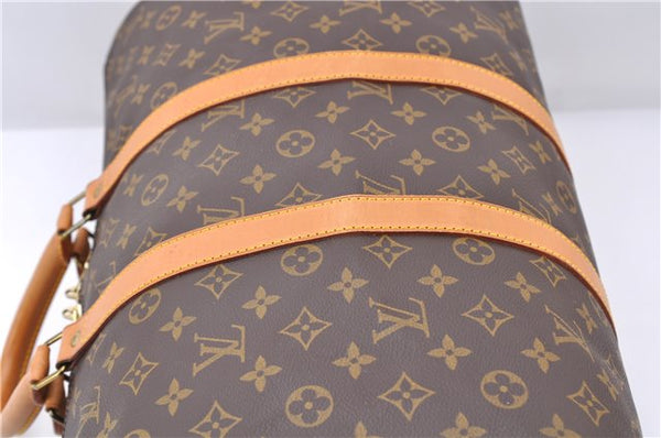 Authentic LOUIS VUITTON Monogram Keepall 45 Boston Bag M41428 LV 7989C