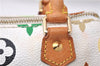 Auth Louis Vuitton Monogram Multicolor Mini Speedy Hand Bag M92645 White 7990D