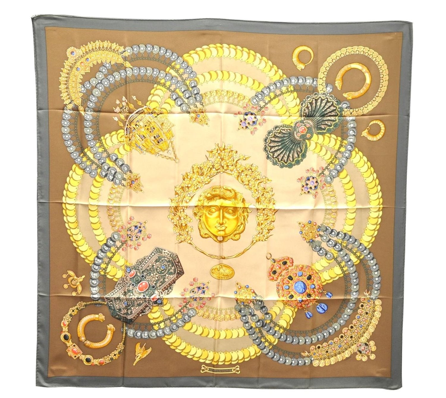 Authentic HERMES Carre 90 Scarf 