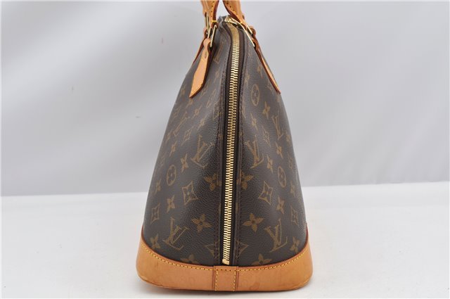 Authentic Louis Vuitton Monogram Alma Hand Bag Purse M51130 LV 7992F