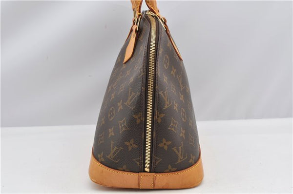 Authentic Louis Vuitton Monogram Alma Hand Bag Purse M51130 LV 7992F