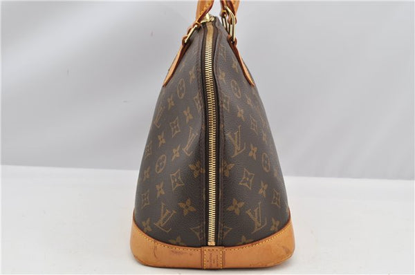 Authentic Louis Vuitton Monogram Alma Hand Bag Purse M51130 LV 7992F