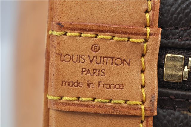 Authentic Louis Vuitton Monogram Alma Hand Bag Purse M51130 LV 7992F