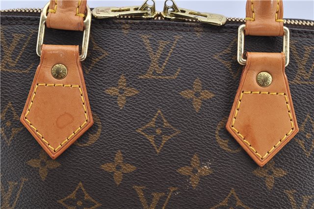 Authentic Louis Vuitton Monogram Alma Hand Bag Purse M51130 LV 7992F