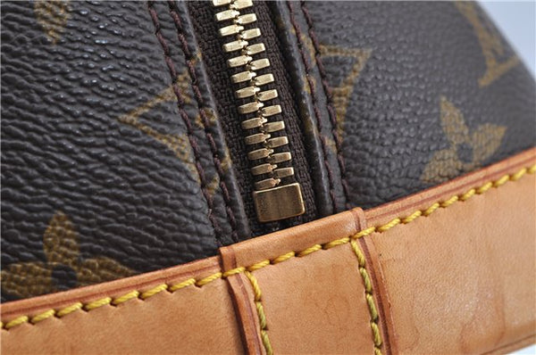 Authentic Louis Vuitton Monogram Alma Hand Bag Purse M51130 LV 7992F