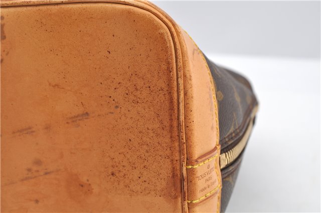 Authentic Louis Vuitton Monogram Alma Hand Bag Purse M51130 LV 7992F
