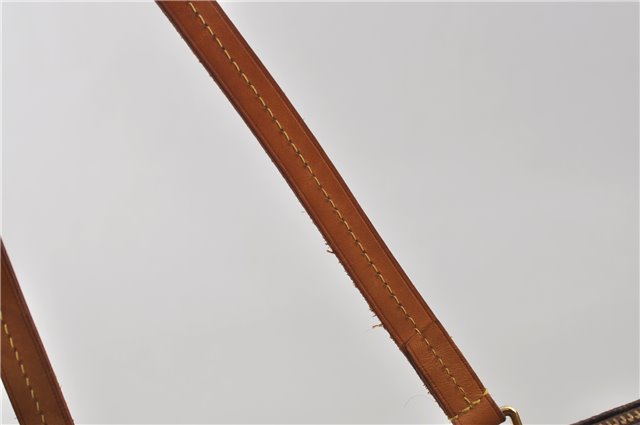 Authentic Louis Vuitton Monogram Iena PM Shoulder Tote Bag M42268 LV 7993D