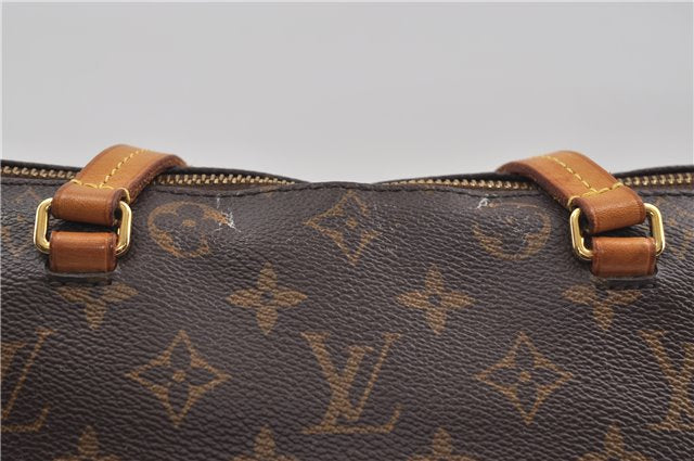 Authentic Louis Vuitton Monogram Iena PM Shoulder Tote Bag M42268 LV 7993D