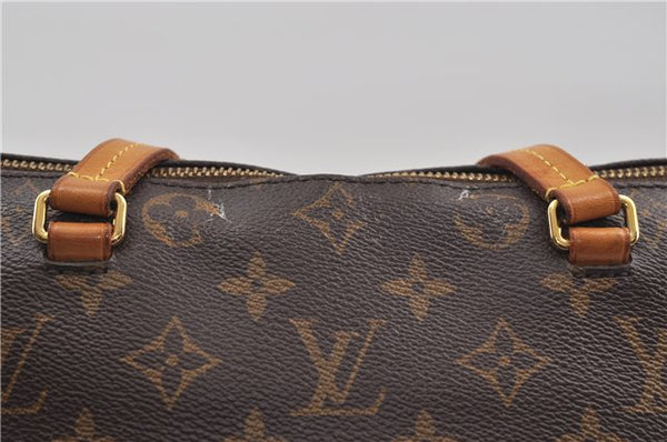 Authentic Louis Vuitton Monogram Iena PM Shoulder Tote Bag M42268 LV 7993D