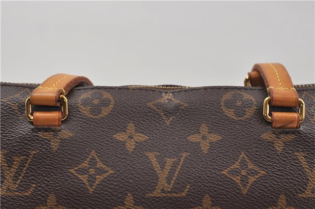 Authentic Louis Vuitton Monogram Iena PM Shoulder Tote Bag M42268 LV 7993D