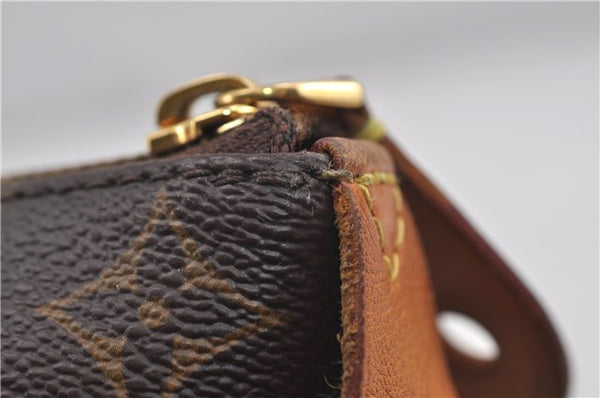 Authentic Louis Vuitton Monogram Iena PM Shoulder Tote Bag M42268 LV 7993D