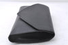 Authentic Louis Vuitton Epi Arts Deco PM Clutch Hand Bag Purse Black LV 7994D
