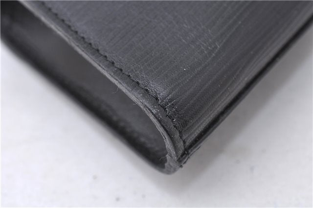 Authentic Louis Vuitton Epi Arts Deco PM Clutch Hand Bag Purse Black LV 7994D