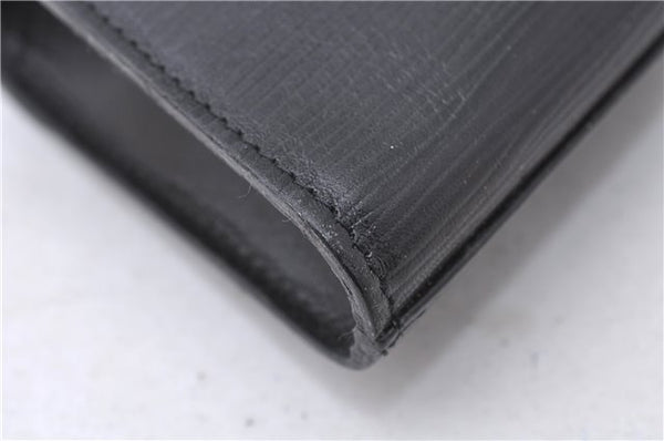 Authentic Louis Vuitton Epi Arts Deco PM Clutch Hand Bag Purse Black LV 7994D