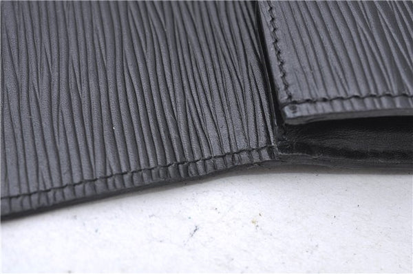 Authentic Louis Vuitton Epi Arts Deco PM Clutch Hand Bag Purse Black LV 7994D