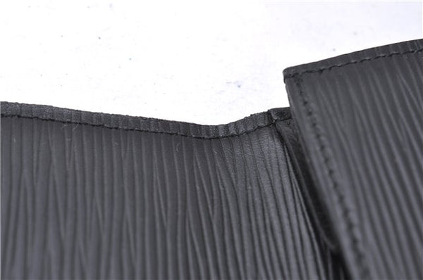 Authentic Louis Vuitton Epi Arts Deco PM Clutch Hand Bag Purse Black LV 7994D