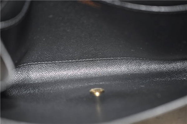 Authentic Louis Vuitton Epi Arts Deco PM Clutch Hand Bag Purse Black LV 7994D