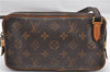 Auth Louis Vuitton Monogram Marly Bandouliere Shoulder Cross Bag M51828 LV 7994F