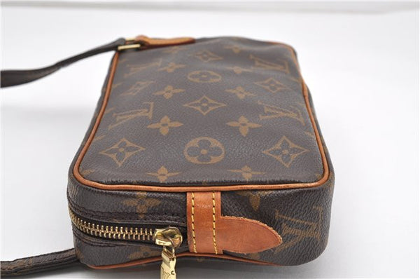 Auth Louis Vuitton Monogram Marly Bandouliere Shoulder Cross Bag M51828 LV 7994F