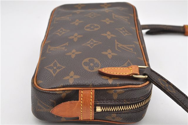 Auth Louis Vuitton Monogram Marly Bandouliere Shoulder Cross Bag M51828 LV 7994F