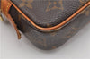 Auth Louis Vuitton Monogram Marly Bandouliere Shoulder Cross Bag M51828 LV 7994F