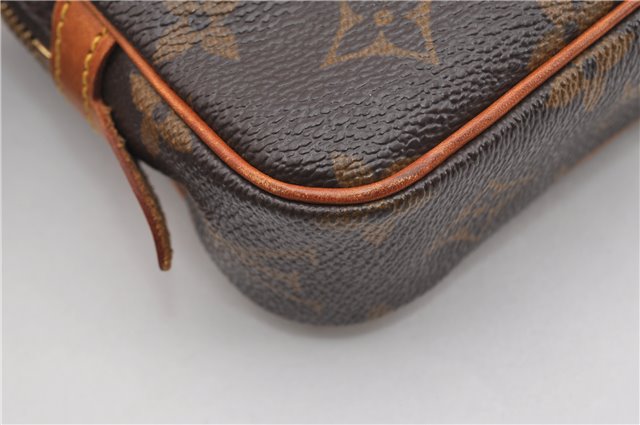 Auth Louis Vuitton Monogram Marly Bandouliere Shoulder Cross Bag M51828 LV 7994F