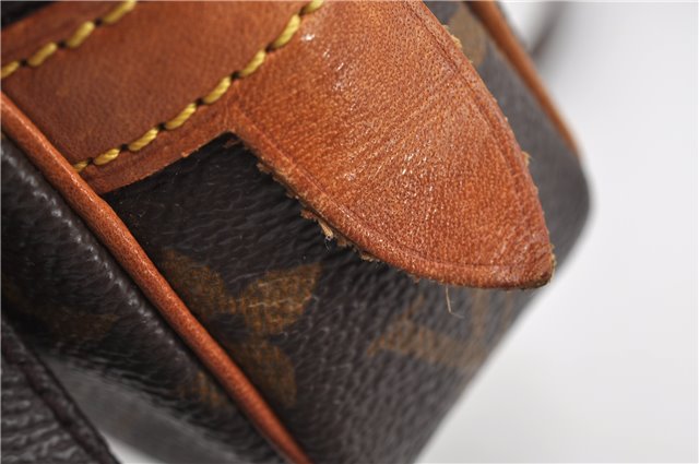 Auth Louis Vuitton Monogram Marly Bandouliere Shoulder Cross Bag M51828 LV 7994F