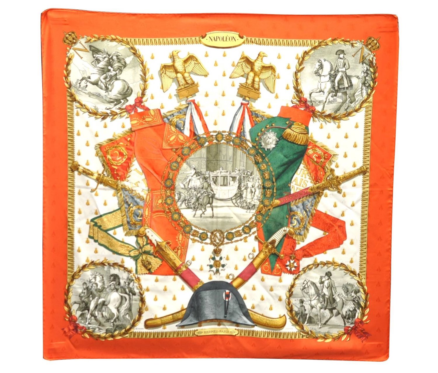 Authentic HERMES Carre 90 Scarf 