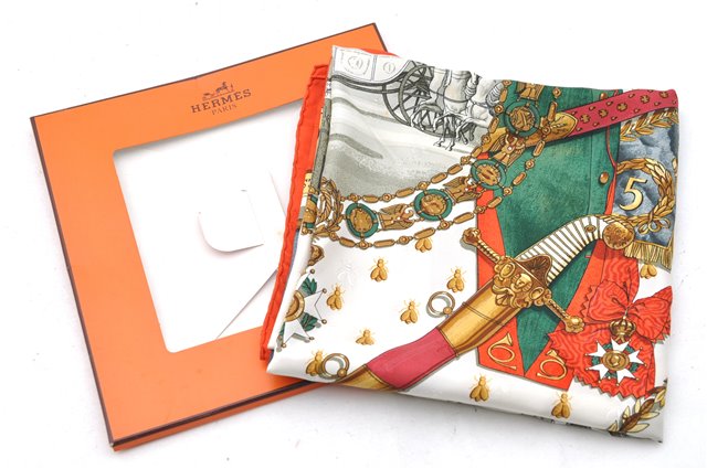 Authentic HERMES Carre 90 Scarf 