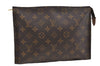 Auth Louis Vuitton Monogram Poche Toilette 26 Cosmetics Pouch Old Model LV 7998D