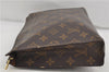 Auth Louis Vuitton Monogram Poche Toilette 26 Cosmetics Pouch Old Model LV 7998D