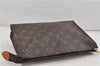 Auth Louis Vuitton Monogram Poche Toilette 26 Cosmetics Pouch Old Model LV 7998D