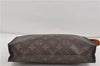 Auth Louis Vuitton Monogram Poche Toilette 26 Cosmetics Pouch Old Model LV 7998D