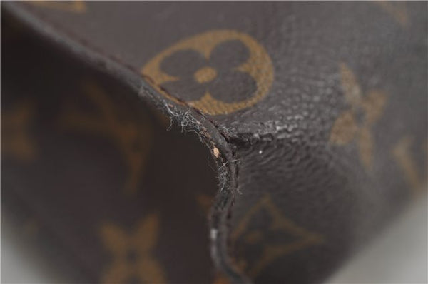 Auth Louis Vuitton Monogram Poche Toilette 26 Cosmetics Pouch Old Model LV 7998D