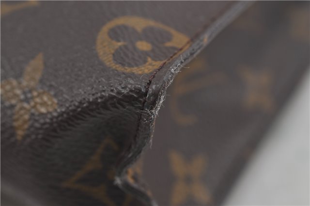 Auth Louis Vuitton Monogram Poche Toilette 26 Cosmetics Pouch Old Model LV 7998D