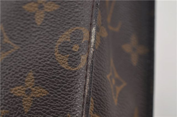 Auth Louis Vuitton Monogram Poche Toilette 26 Cosmetics Pouch Old Model LV 7998D