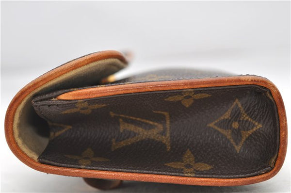 Auth Louis Vuitton Monogram Pochette Florentine Pouch Waist Bag M51855 LV 7999D